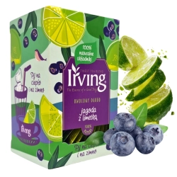 Herbata IRVING jagoda i limetka 20 torebek